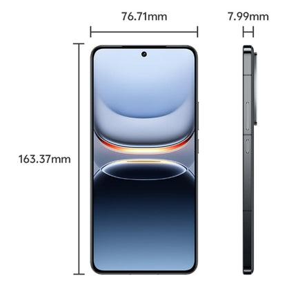 vivo iQOO 13, 16GB+1TB, Face ID / Screen Fingerprint Identification, 6.82 inch Android 15 OriginOS 5 Snapdragon 8 Elite Octa Core, OTG, NFC, Network: 5G, Support Google Play (Black)