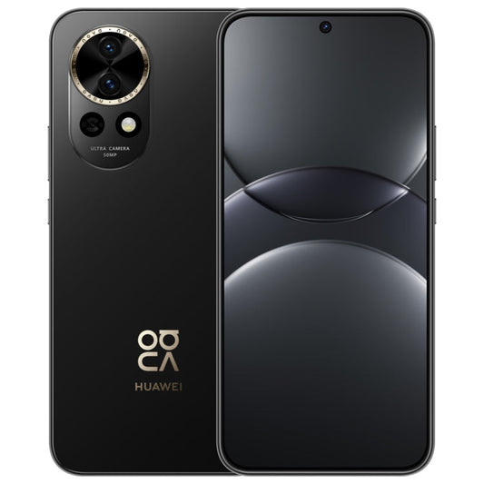 Huawei nova 13, 12GB+256GB, Screen Fingerprint Identification, 6.7 inch HarmonyOS 4.2, NFC, OTG, Not Support Google Play (Black)
