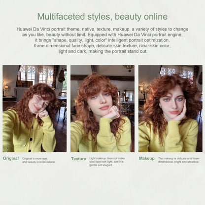 Huawei nova 13, 12GB+512GB, Screen Fingerprint Identification, 6.7 inch HarmonyOS 4.2, NFC, OTG, Not Support Google Play (White)