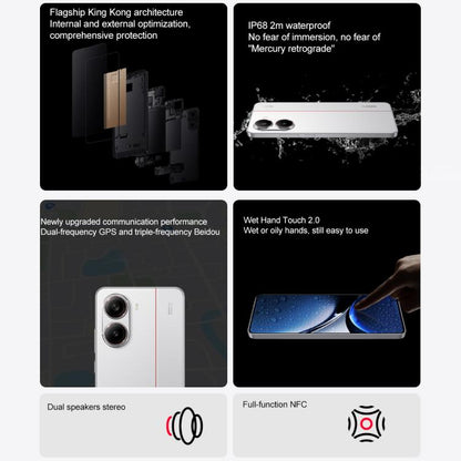 Xiaomi REDMI Turbo 4, 12GB+256GB, 6.67 inch Xiaomi HyperOS 2 Dimensity 8400-Ultra Octa Core 3.0GHz, NFC, Network: 5G (White)