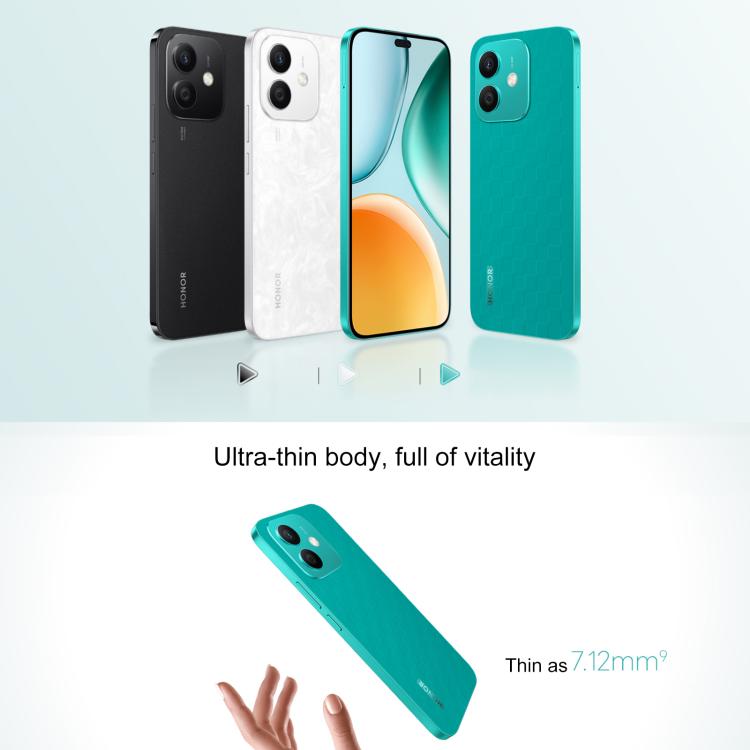 Honor Play9T Pro, 8GB+256GB, Screen Fingerprint, 6.7 inch MagicOS 8.0 Android 14.0 Dimensity 6080 Octa Core, Network: 5G, OTG, Not Support Google Play (Black)