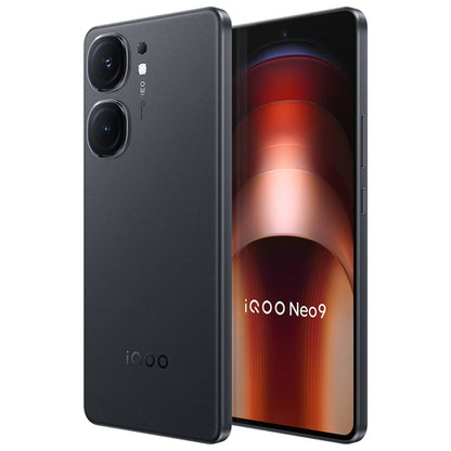 vivo iQOO Neo9, Dual Back Cameras, 16GB+256GB, Face ID / Fingerprint Identification, 6.78 inch Android 14 OriginOS 4 Snapdragon 8 Gen 2 Octa Core, OTG, NFC, Network: 5G, Support Google Play (Black)
