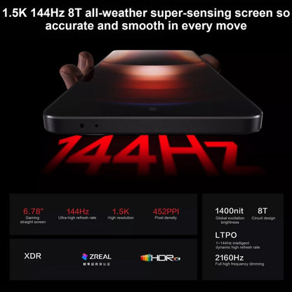 vivo iQOO Neo9S Pro, Dual Back Cameras, 12GB+256GB, Face ID / Fingerprint Identification, 6.78 inch Android 14 OriginOS 4 Dimensity 9300+ Octa Core, OTG, NFC, Network: 5G, Support Google Play (Red)