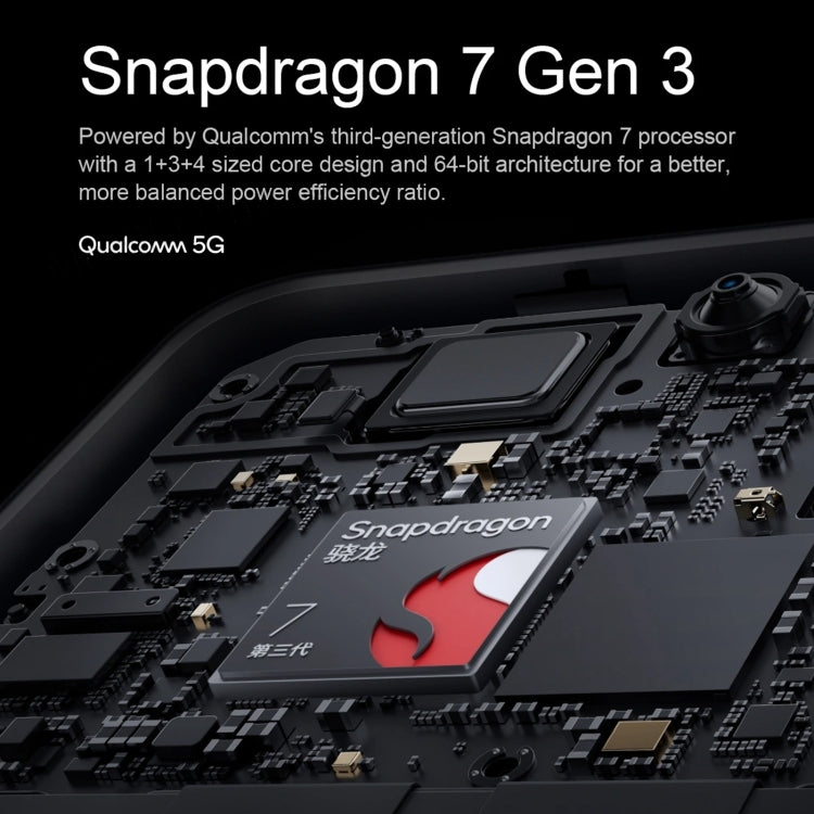 vivo iQOO Z9, Dual Back Cameras, 12GB+256GB, Face ID Screen Fingerprint Identification, 6.78 inch Android 14.0 OriginOS 4 Snapdragon 7 Gen 3 Octa Core 2.63GHz, OTG, NFC, Network: 5G, Support Google Play (Black)