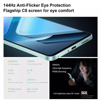 vivo iQOO Z9, Dual Back Cameras, 12GB+512GB, Face ID Screen Fingerprint Identification, 6.78 inch Android 14.0 OriginOS 4 Snapdragon 7 Gen 3 Octa Core 2.63GHz, OTG, NFC, Network: 5G, Support Google Play (Black)