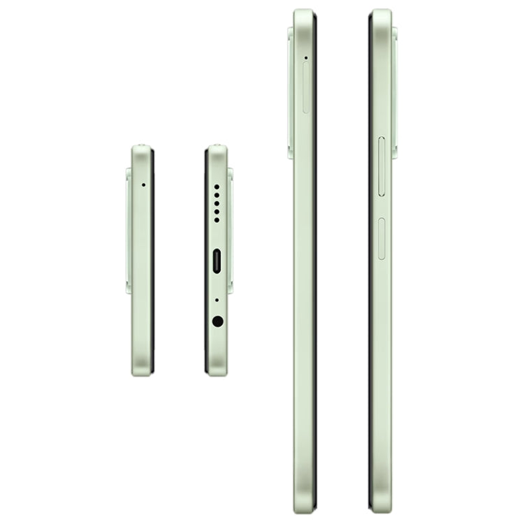 vivo iQOO Z9x, Dual Back Cameras, 8GB+256GB, Face ID Screen Fingerprint Identification, 6.72 inch Android 14.0 OriginOS 4 Snapdragon 6 Gen 1 Octa Core 2.2GHz, OTG, Network: 5G, Support Google Play (Light Green)