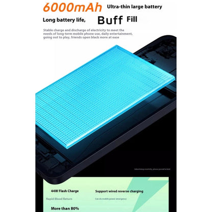 vivo iQOO Z9x, Dual Back Cameras, 12GB+256GB, Face ID Screen Fingerprint Identification, 6.72 inch Android 14.0 OriginOS 4 Snapdragon 6 Gen 1 Octa Core 2.2GHz, OTG, Network: 5G, Support Google Play (Black)