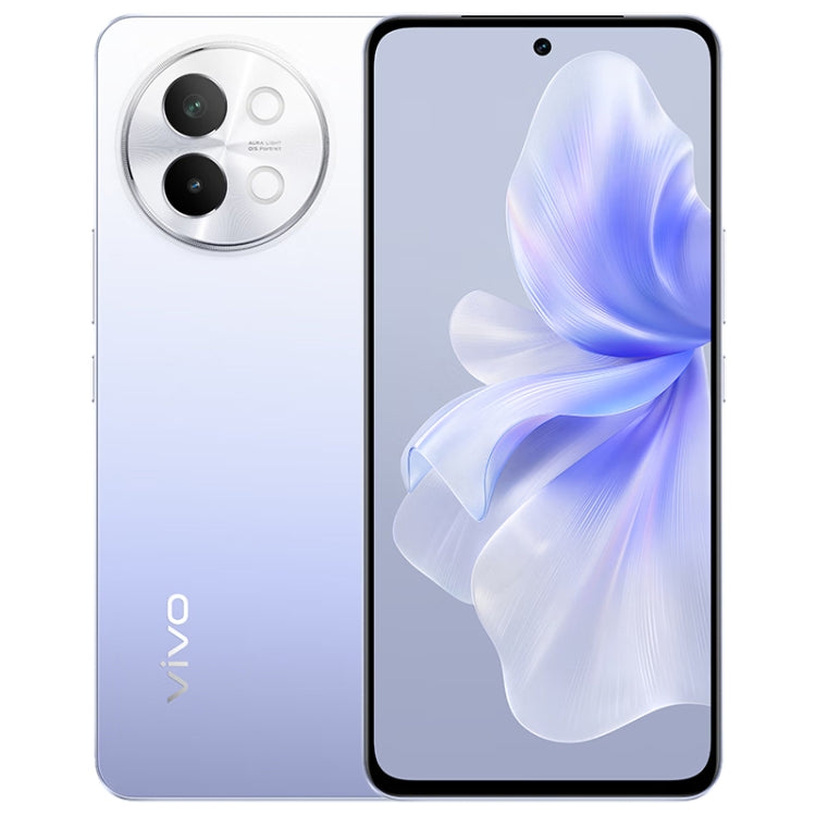vivo S18e, double caméra arrière, 12 Go + 512 Go, identification faciale et par empreinte digitale sous l'écran, 6,67 pouces Android 14.0 OriginOS 4 Dimensity 7200 Octa Core 2,8 GHz, OTG, NFC, réseau : 5G, compatible Google Play (violet)