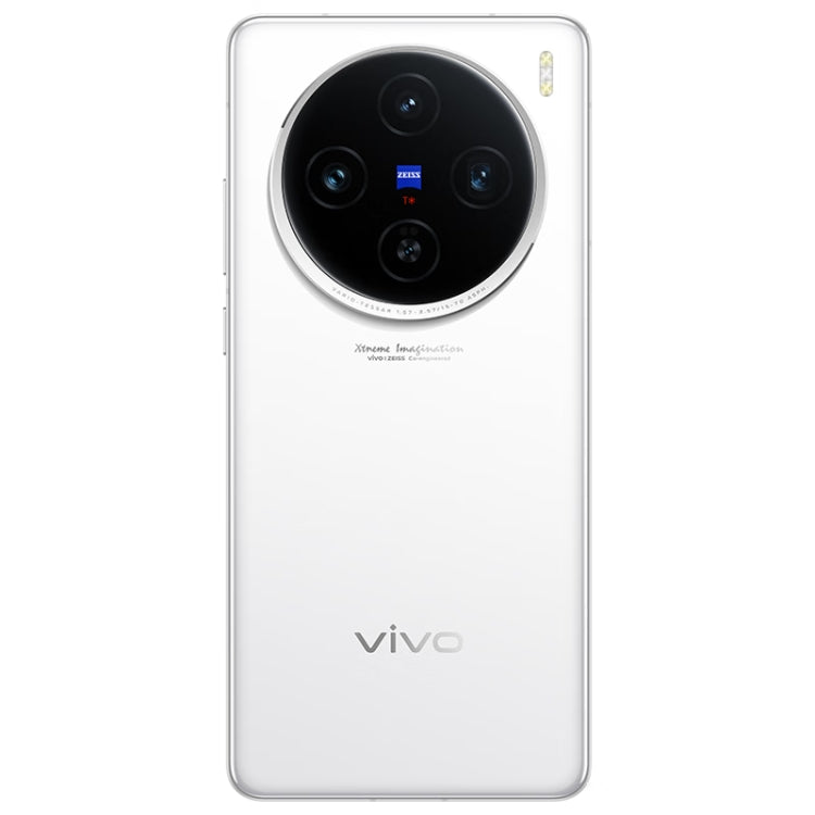 vivo X100s, Triple Back Cameras, 16GB+512GB, Face ID / Fingerprint Identification, 6.78 inch Android 14 OriginOS 4 Dimensity 9300+ Octa Core, OTG, NFC, Network: 5G, Support Google Play (White)