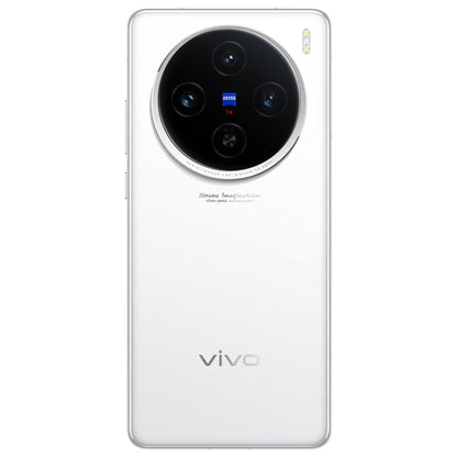 vivo X100s, Triple Back Cameras, 16GB+512GB, Face ID / Fingerprint Identification, 6.78 inch Android 14 OriginOS 4 Dimensity 9300+ Octa Core, OTG, NFC, Network: 5G, Support Google Play (White)