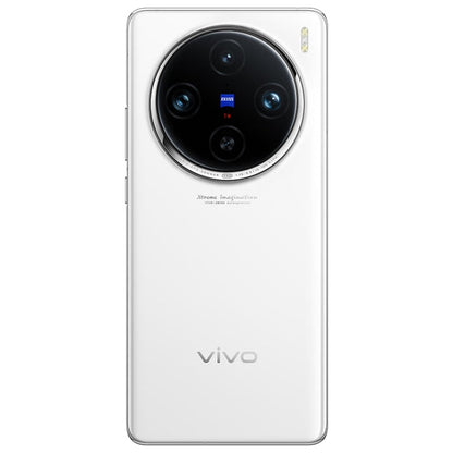 vivo X100s Pro, Triple Back Cameras, 16GB+512GB, Face ID / Fingerprint Identification, 6.78 inch Android 14 OriginOS 4 Dimensity 9300+ Octa Core, OTG, NFC, Network: 5G, Support Google Play (White)