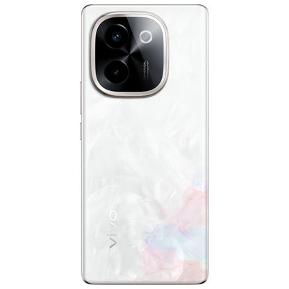 vivo Y200, Dual Back Cameras, 12GB+256GB, Face ID Screen Fingerprint Identification, 6.78 inch Android 14.0 OriginOS 4 Snapdragon 6 Gen 1 Octa Core 2.2GHz, OTG, Network: 5G, Support Google Play (White)