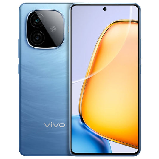 vivo Y200 GT, Dual Back Cameras, 12GB+256GB, Face ID Screen Fingerprint Identification, 6.78 inch Android 14.0 OriginOS 4 Snapdragon 7 Gen 3 Octa Core 2.63GHz, OTG, NFC, Network: 5G, Support Google Play (Blue)