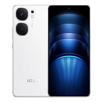 vivo iQOO Neo9S Pro+, 12GB+256GB, Face ID & Ultrasonic 3D Fingerprint Identification, 6.78 inch Android 14 OriginOS 4 Snapdragon 8 Gen 3 Octa Core 2.63GHz, OTG, NFC, Network: 5G, Support Google Play (White)