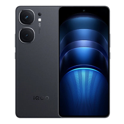 vivo iQOO Neo9S Pro+,  12GB+512GB, Face ID & Ultrasonic 3D Fingerprint Identification, 6.78 inch Android 14 OriginOS 4 Snapdragon 8 Gen 3 Octa Core 2.63GHz, OTG, NFC, Network: 5G, Support Google Play (Black)