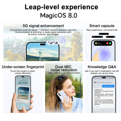 Honor X60i,  8GB+256GB, Screen Fingerprint, 6.7 inch MagicOS 8.0 Dimensity 6080 Octa Core, Network: 5G, OTG, Not Support Google Play  (Blue)