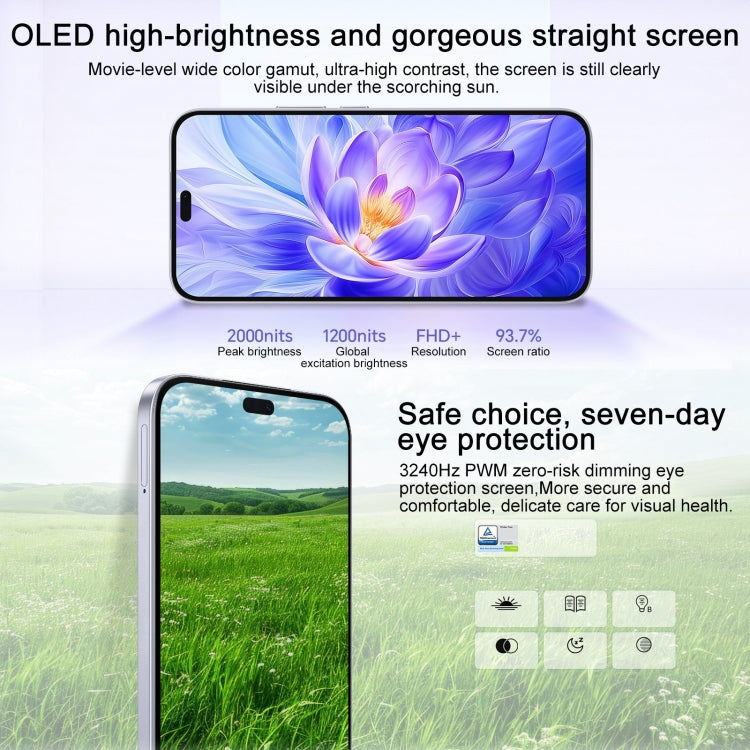 Honor X60i,  12GB+256GB, Screen Fingerprint, 6.7 inch MagicOS 8.0 Dimensity 6080 Octa Core, Network: 5G, OTG, Not Support Google Play (Blue)