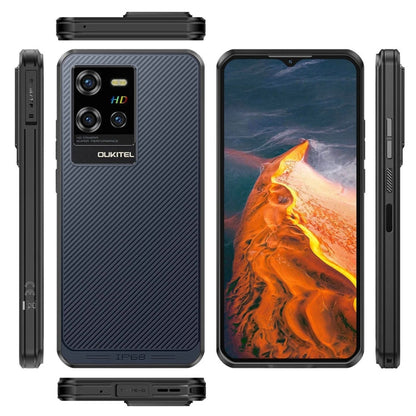 [HK Warehouse] Oukitel WP50 5G Rugged Phone, 4GB+256GB, 6.6 inch Android 14.0 MediaTek Dimensity 6100+ Octa-core, NFC, OTG, Network: 5G (Navy Blue)