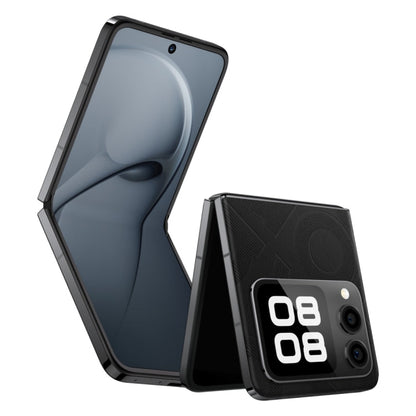 Huawei nova Flip, 12 Go + 256 Go, identification par empreinte digitale latérale, HarmonyOS 4.2 Octa Core 6,94 pouces + 2,14 pouces, NFC, OTG, ne prend pas en charge Google Play (noir)