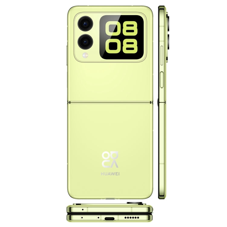 Huawei nova Flip, 12GB+256GB, Side Fingerprint Identification, 6.94 inch + 2.14 inch HarmonyOS 4.2 Octa Core, NFC, OTG, Not Support Google Play (Green)