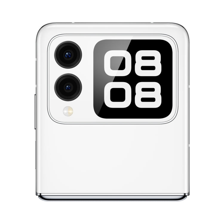 Huawei nova Flip, 12GB+256GB, Side Fingerprint Identification, 6.94 inch + 2.14 inch HarmonyOS 4.2 Octa Core, NFC, OTG, Not Support Google Play (White)