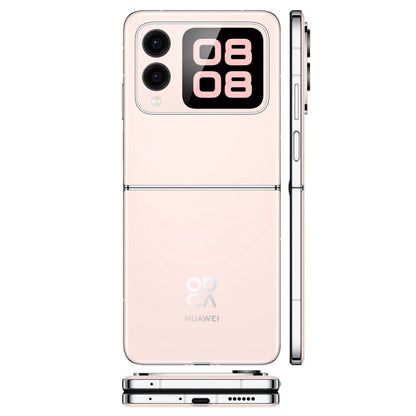 Huawei nova Flip, 12GB+512GB, Side Fingerprint Identification, 6.94 inch + 2.14 inch HarmonyOS 4.2 Octa Core, NFC, OTG, Not Support Google Play (Pink)