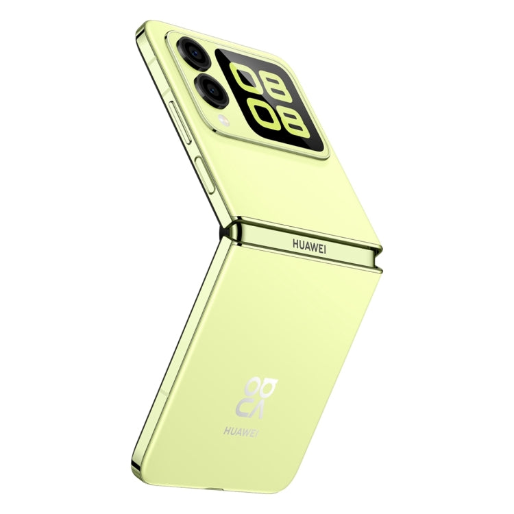 Huawei nova Flip, 12GB+512GB, Side Fingerprint Identification, 6.94 inch + 2.14 inch HarmonyOS 4.2 Octa Core, NFC, OTG, Not Support Google Play (Green)