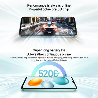 Honor Play9C 5G, 6GB+128GB, Side Fingerprint, 6.56 inch MagicOS 8.0 Dimensity 6100+ Octa Core, Network: 5G, OTG, Not Support Google Play (Black)