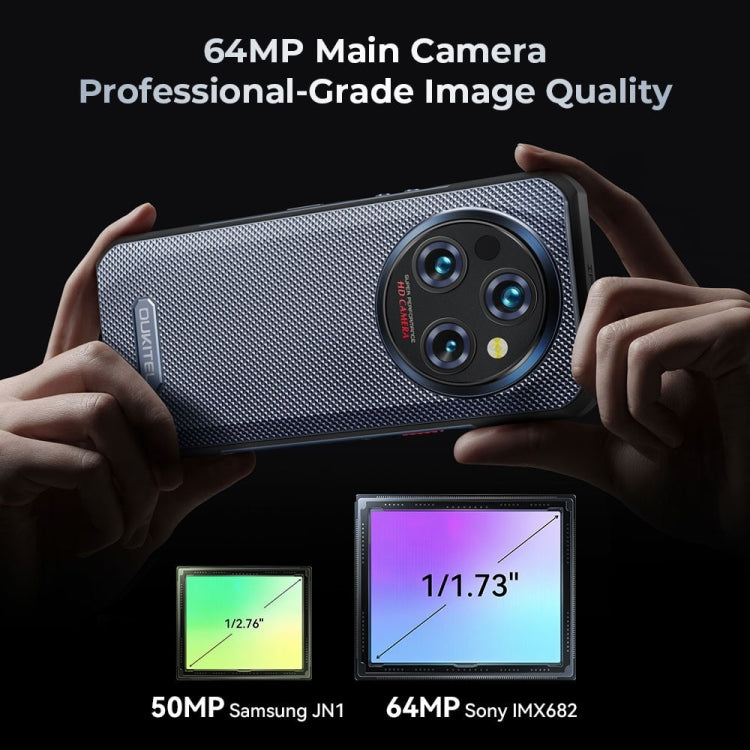 [HK Warehouse] Oukitel WP35 5G Rugged Phone, 8GB+256GB, IP68/IP69K Fingerprint Identification, 11000mAh, 6.6 inch MediaTek Dimensity 6100+ Octa Core, NFC, OTG, Network: 5G (Green)