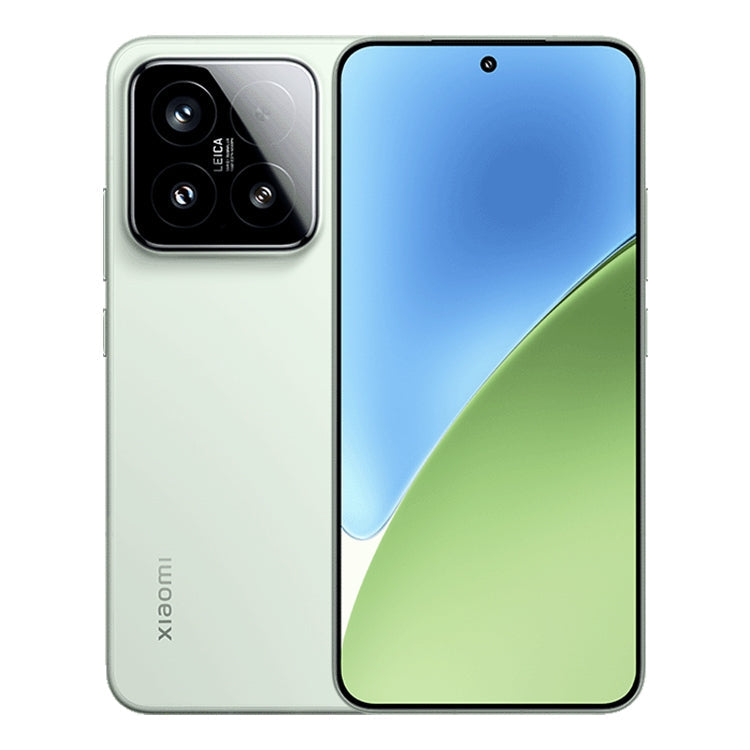 Xiaomi 15, 12 Go+512 Go, 6,36 pouces Xiaomi HyperOS 2 Snapdragon 8 Elite Octa Core 3 nm jusqu'à 4,32 GHz, NFC, Réseau : 5G (Vert herbe)