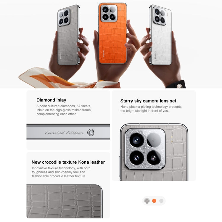 Xiaomi 15, 12GB+512GB, 6.36 inch Xiaomi HyperOS 2 Snapdragon 8 Elite Octa Core 3nm up to 4.32GHz, NFC, Network: 5G (White)