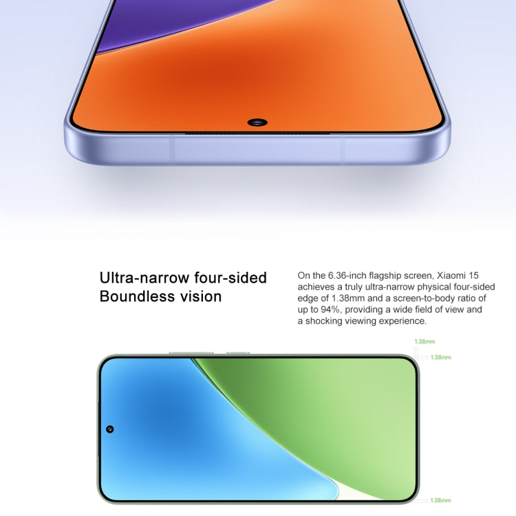 Xiaomi 15, 12GB+512GB, 6.36 inch Xiaomi HyperOS 2 Snapdragon 8 Elite Octa Core 3nm up to 4.32GHz, NFC, Network: 5G (White)