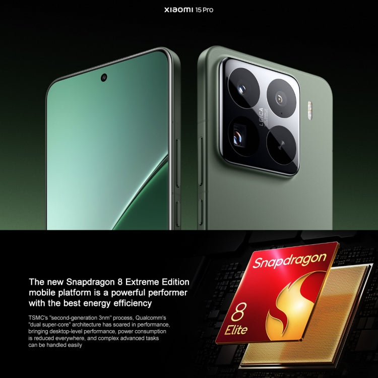 Xiaomi 15 Pro, 16GB+1TB, 6.73 inch Xiaomi HyperOS 2 Snapdragon 8 Elite Octa Core 3nm up to 4.32GHz, NFC, Network: 5G (Grey)