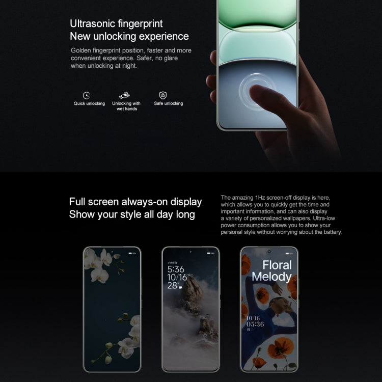Xiaomi 15 Pro, 16GB+512GB, 6.73 inch Xiaomi HyperOS 2 Snapdragon 8 Elite Octa Core 3nm up to 4.32GHz, NFC, Network: 5G (White)