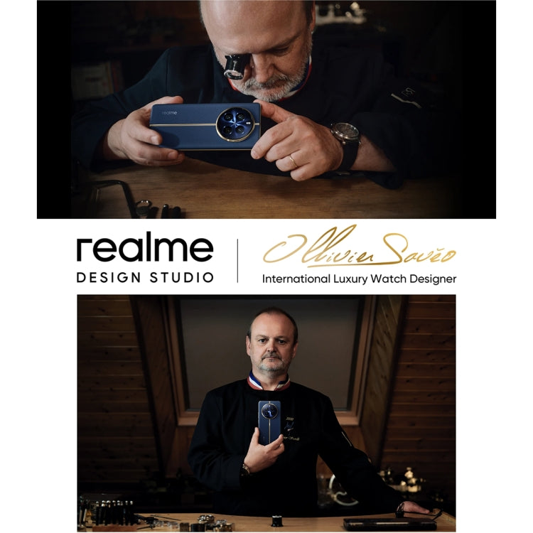 Realme 12 Pro+, 12 Go+512 Go, Identification d'empreintes digitales sur l'écran, 6,7 pouces Realme UI 5.0 Snapdragon 7s Gen 2 Octa Core, NFC, Réseau : 5G, Compatible Google Play (Bleu)