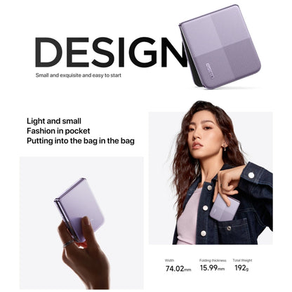 Xiaomi MIX Flip, 12GB+256GB, 6.86 inch + 4.01 inch Xiaomi HyperOS Snapdragon 8 Gen 3 Octa Core 4nm up to 3.3GHz, NFC, Network: 5G (Purple)