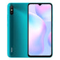 Xiaomi Redmi 9A, 4 Go+64 Go, batterie 5000 mAh, identification faciale, 6,53 pouces MIUI 12 MTK Helio G25 Octa Core jusqu'à 2,0 GHz, réseau : 4G, double SIM, prise en charge de Google Play (Vert Lac)