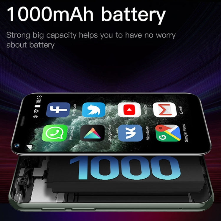 SOYES XS11, 1GB+8GB, 2.5 inch MTK6580 Quad Core up to 1.3GHz, Bluetooth, WiFi, FM, Network: 3G, Dual SIM(Black)