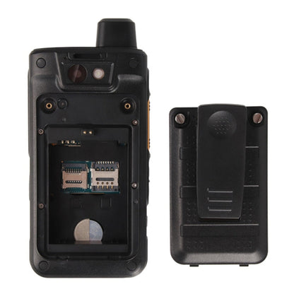 UNIWA B8000 Rugged Phone, 1GB+8GB, IP68 Waterproof Dustproof Shockproof, 4000mAh Battery, 2.4 inch Android 8.1 MTK6739 Quad Core, Network: 4G, PTT, OTG, SOS(Black)