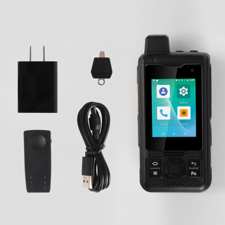 UNIWA B8000 Rugged Phone, 1GB+8GB, IP68 Waterproof Dustproof Shockproof, 4000mAh Battery, 2.4 inch Android 8.1 MTK6739 Quad Core, Network: 4G, PTT, OTG, SOS(Black)