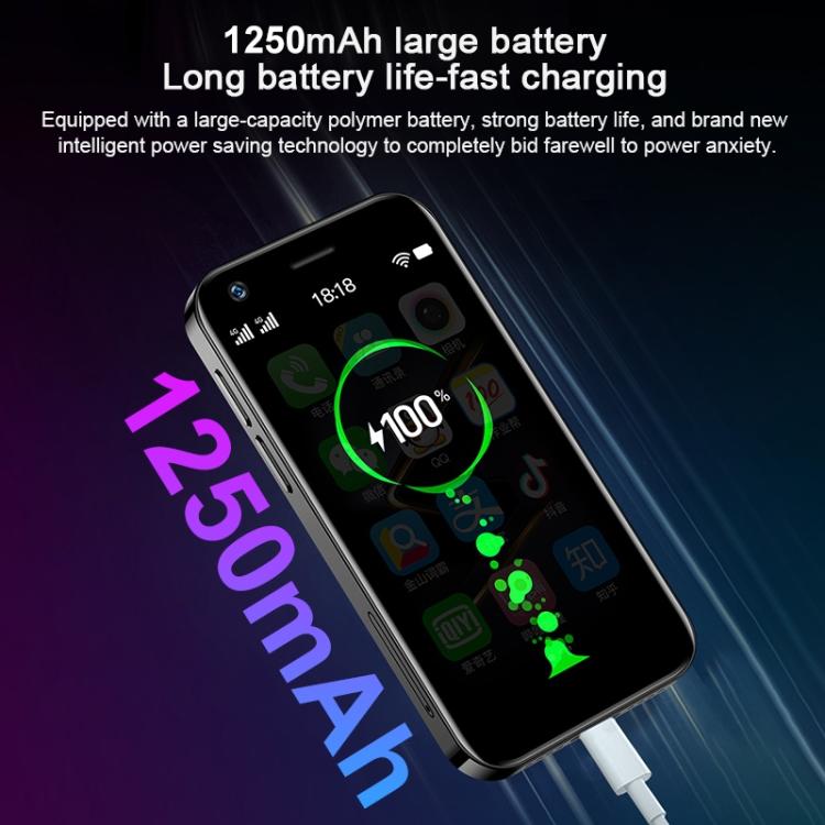 SOYES XS12, 3GB+32GB, 3.0 inch Android 9.0 MTK6737M Quad Core up to 1.1GHz, Bluetooth, WiFi, FM, Network: 4G, Dual SIM(Blue)