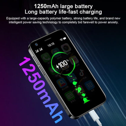 SOYES XS12, 3GB+32GB, 3.0 inch Android 9.0 MTK6737M Quad Core up to 1.1GHz, Bluetooth, WiFi, FM, Network: 4G, Dual SIM(Blue)