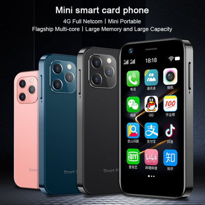 SOYES XS12, 3GB+32GB, 3.0 inch Android 9.0 MTK6737M Quad Core up to 1.1GHz, Bluetooth, WiFi, FM, Network: 4G, Dual SIM(Blue)