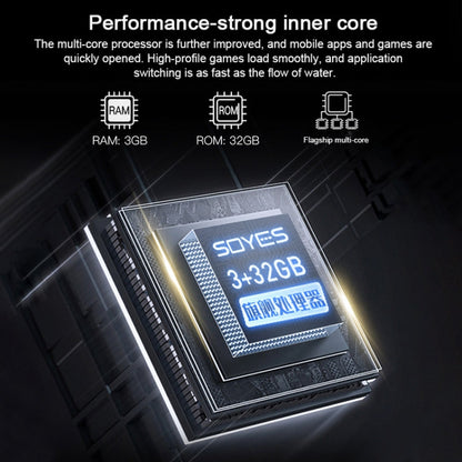 SOYES XS12, 3GB+32GB, 3.0 inch Android 9.0 MTK6737M Quad Core up to 1.1GHz, Bluetooth, WiFi, FM, Network: 4G, Dual SIM(Blue)