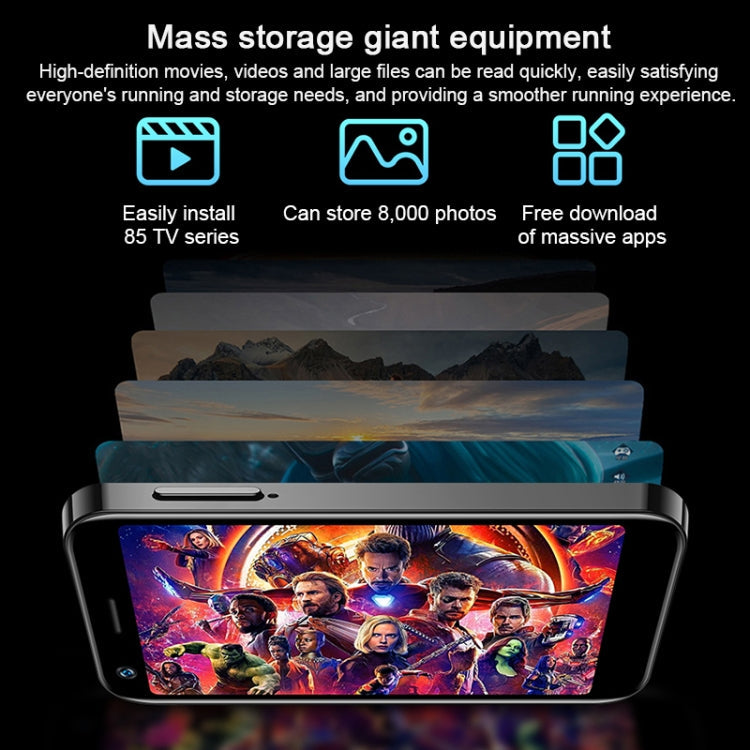 SOYES XS12, 3 Go + 32 Go, Android 9.0 de 3,0 pouces MTK6737M Quad Core jusqu'à 1,1 GHz, Bluetooth, WiFi, FM, Réseau : 4G, Double SIM (Noir)