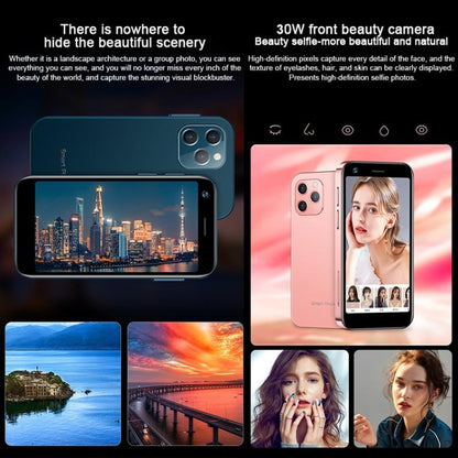 SOYES XS12, 3 Go + 32 Go, Android 9.0 de 3,0 pouces MTK6737M Quad Core jusqu'à 1,1 GHz, Bluetooth, WiFi, FM, Réseau : 4G, Double SIM (Noir)
