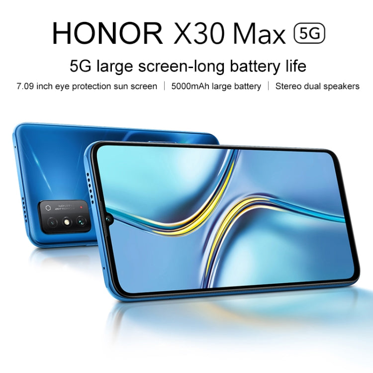 Honor X30 Max 5G KKG-AN70, appareils photo 64MP, 8 Go + 256 Go, version chinoise
