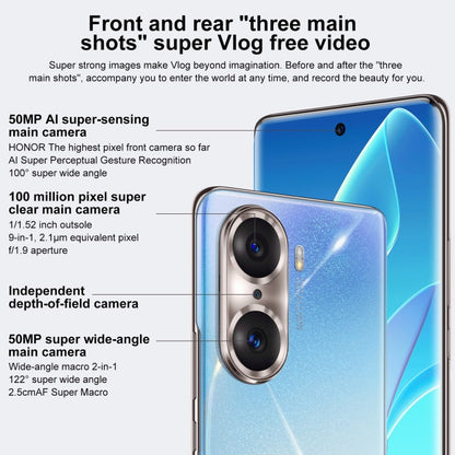 Honor 60 Pro 5G TNA-AN00, appareils photo 108MP, 8 Go+256 Go, version chinoise
