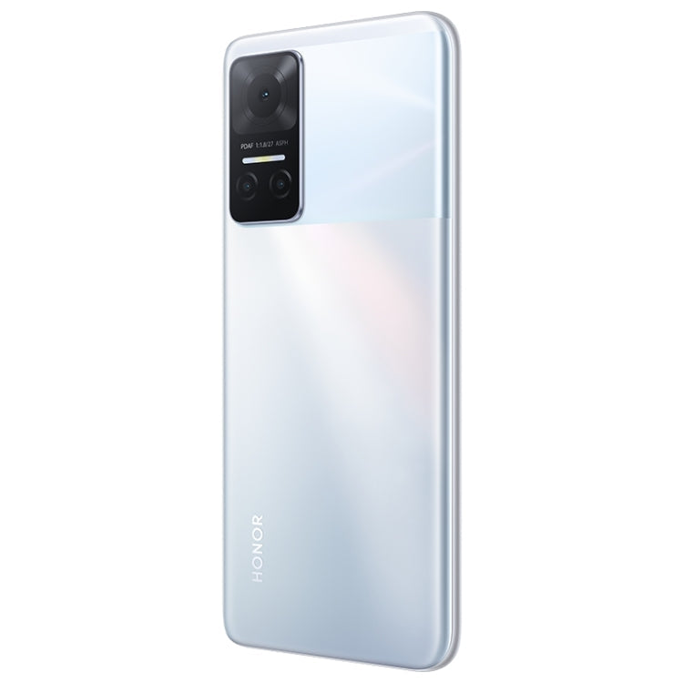 Honor Play6T 5G, 8GB+128GB, China Version, Triple Back Cameras, Side Fingerprint Identification, 5000mAh Battery, 6.74 inch Magic UI 5.0 (Android 11) MediaTek Dimensity 700 Octa Core up to 2.2GHz, Network: 5G, OTG, Not Support Google Play(Silver)