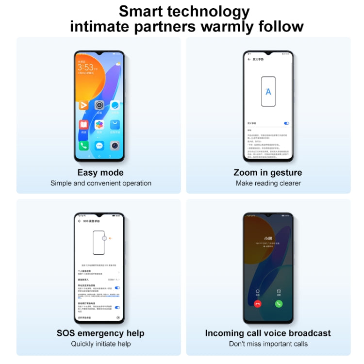 Honor Play 30 5G VNE-AN00, 4 Go+128 Go, Version Chine, Identification Faciale, 5000 mAh, Écran 6.5 Pouces Magic UI 5.0 /Android 11 Qualcomm Snapdragon 480 Plus Octa Core jusqu'à 2.2 GHz, Réseau: 5G, Ne Supporte Pas Google Play (Noir)